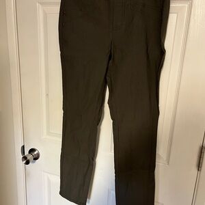 NIC+ZOE Olive Green Pants